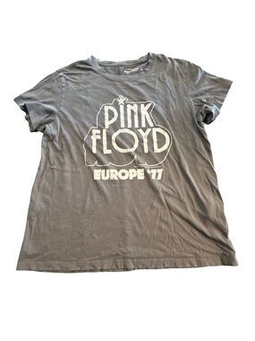 Abercrombie & Fitch Charcoal Gray Graphic Tee